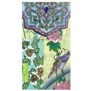 Punch Studio Asian Bird Embellished Long Notepad (92987)